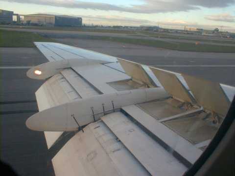 Touching down at Manchester