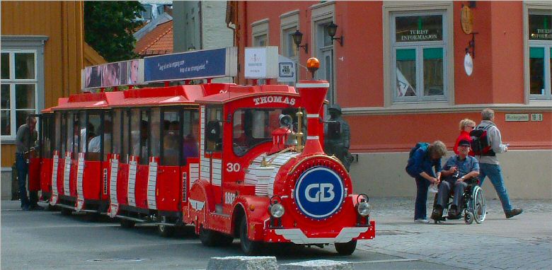 Trondheim: Thomas the road train