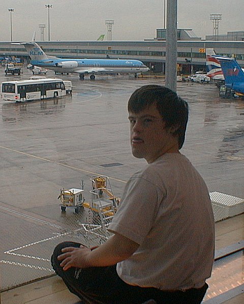 At Manchester Airport