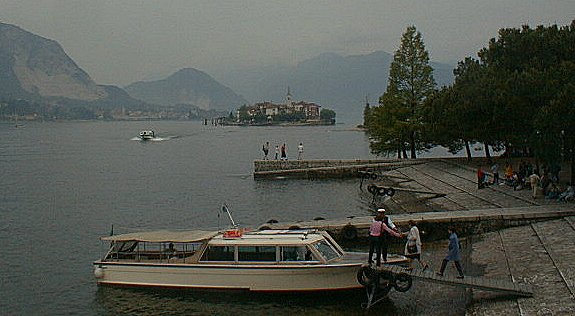 Isola Bella: Landing area