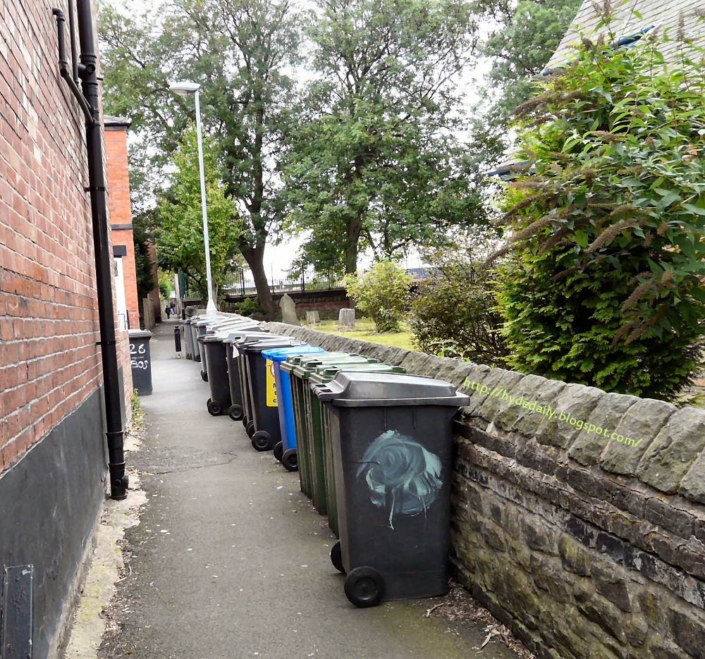 Wheelie Bins in Tinker's Passage