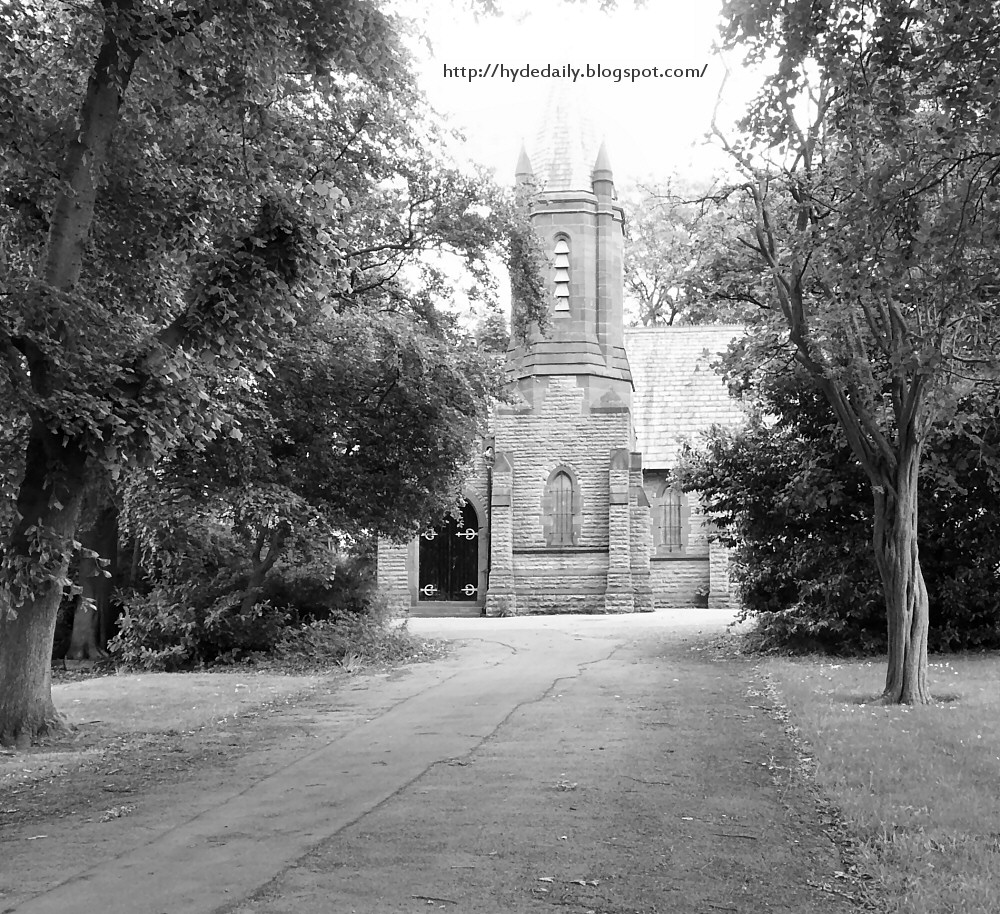 Grey Day for Cemetery Chapel