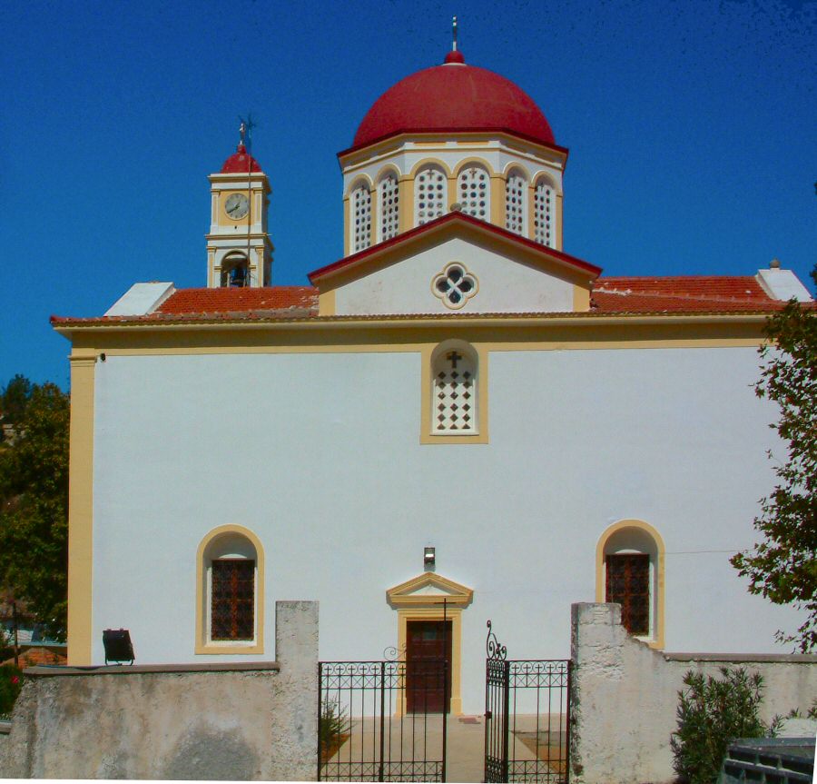 Lakki: Church from behind