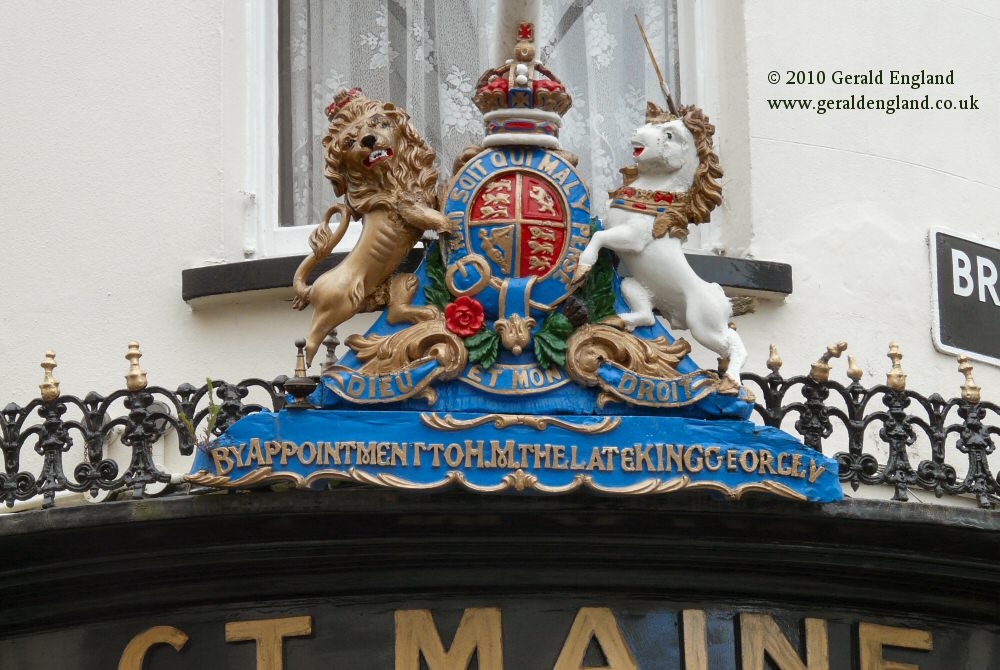 St Helier: C T Maine (1896-2009) Jewellers by Appointment