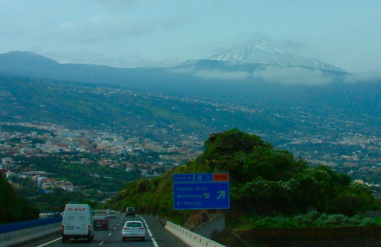 El Teide from near Puerto de la Cruz
