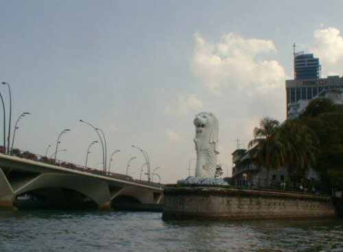 Merlion, Singapore Harbour