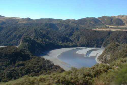 Waimakariri River from the Tranz-Alpine train