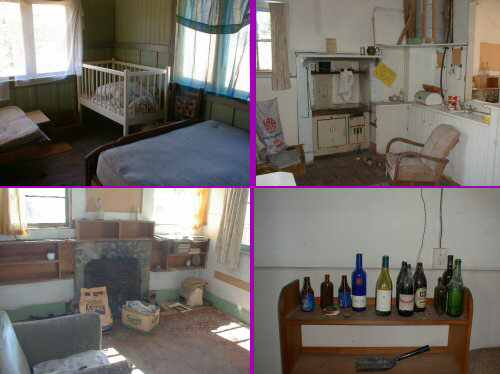 Inside Abandoned Cottage at Avoca