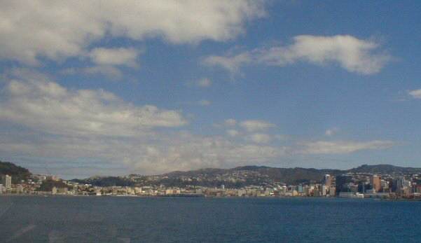 Approaching Wellington on the Lynx