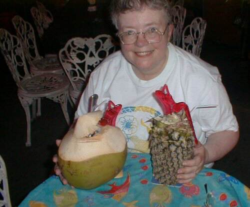 Night-time drink at Clarke Quay, Singapore