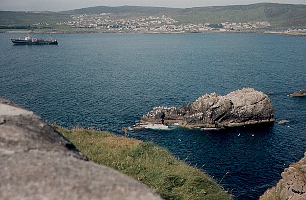 Lerwick: The Knap, August 1985