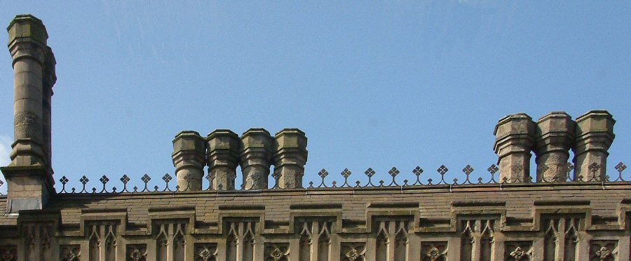 Shrewsbury Station: Chimney Pots, April 2006