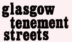 glasgow tenement streets