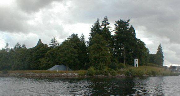 Approaching Fort Augustus from Loch Ness