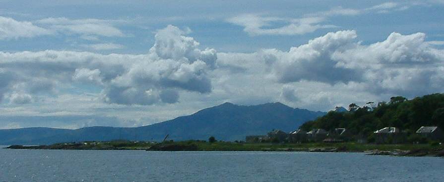 Arran from Millport Pier